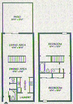 Maple Townhouse: Northgate Apartments - Columbus, Ohio
